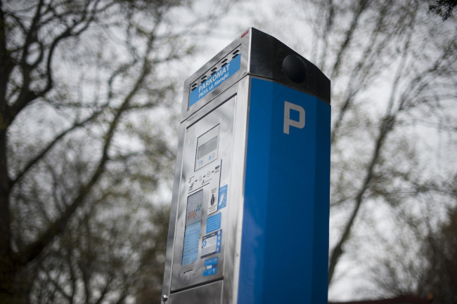 pay and display machine